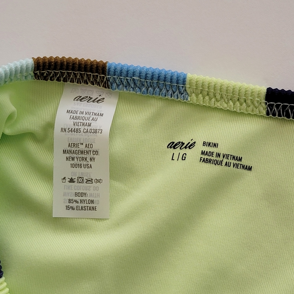 Aerie Ribbed 2 Piece Bandeau Bikini - Picture 11 of 15